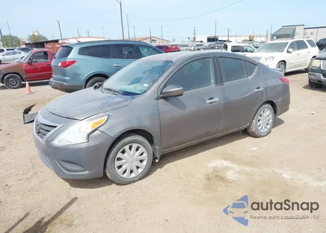 2015 Nissan Versa 1.6 Sv из США, поврежденный, VIN 3N1CN7AP7FL832744